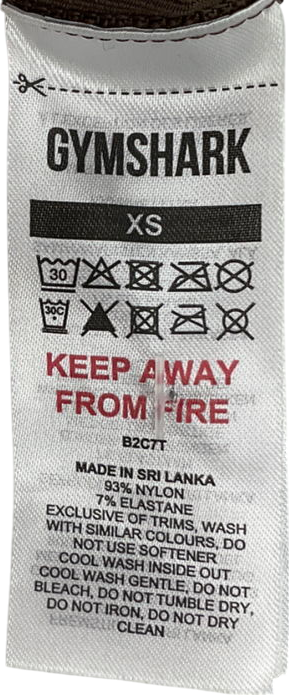 gymshark Brown Soft Sculpt Leggings UK XS