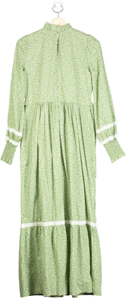 Laura Ashley Reseda Green Avalon Dress UK 8