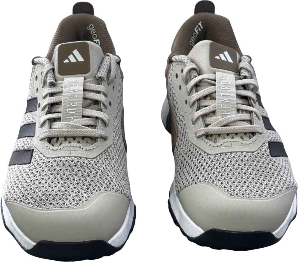 ADIDAS Beige Dropset 3 Running Shoes, Wonalu/grey UK 5 EU 38 👠