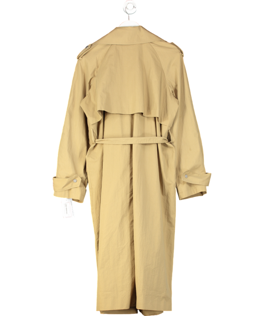 ASOS Beige Lightweight Belted Trench Coat UK 10