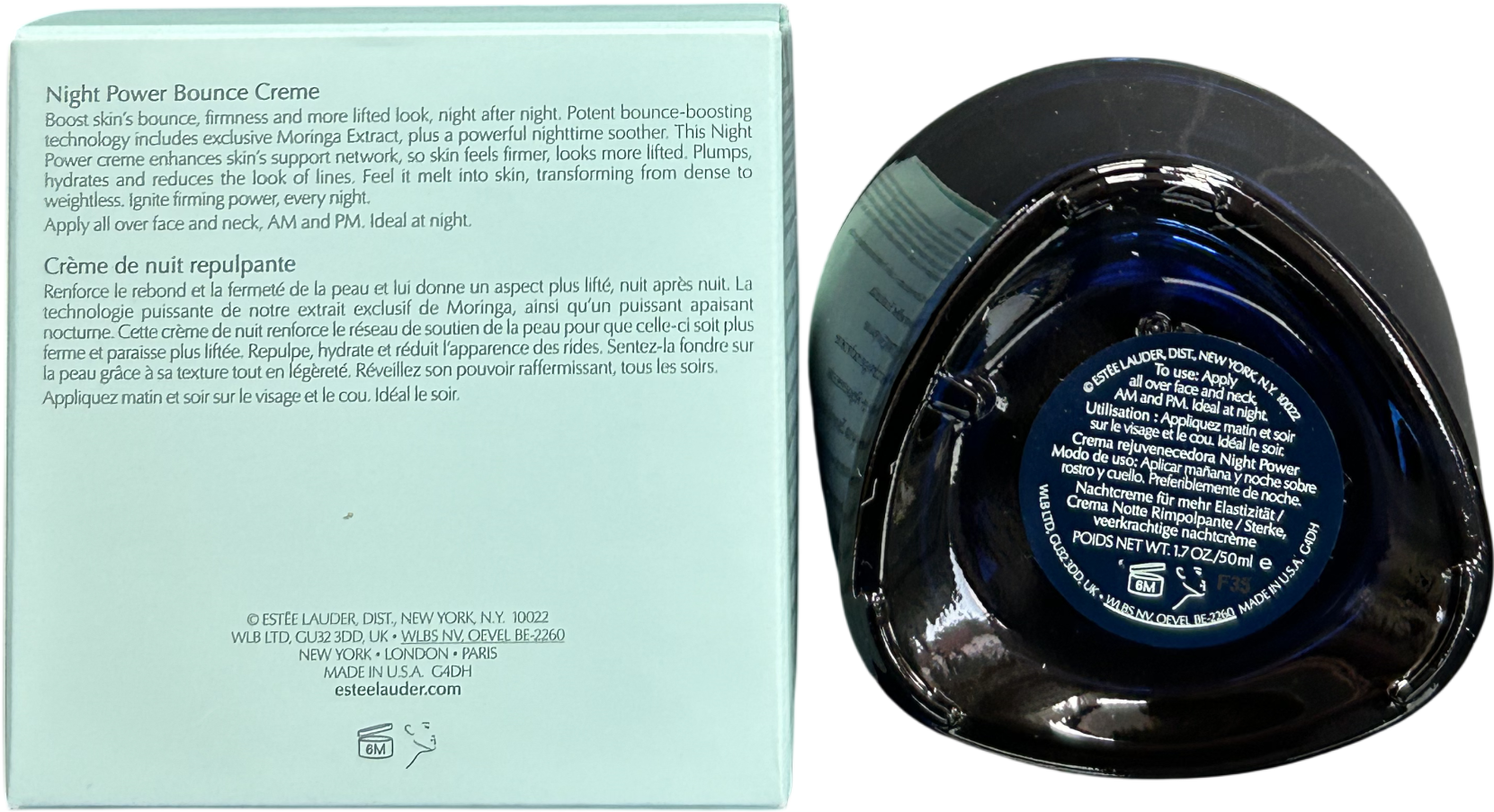 Estee Lauder Revitalizing Supreme+ Night Power Bounce Crème Moisturiser 50ml