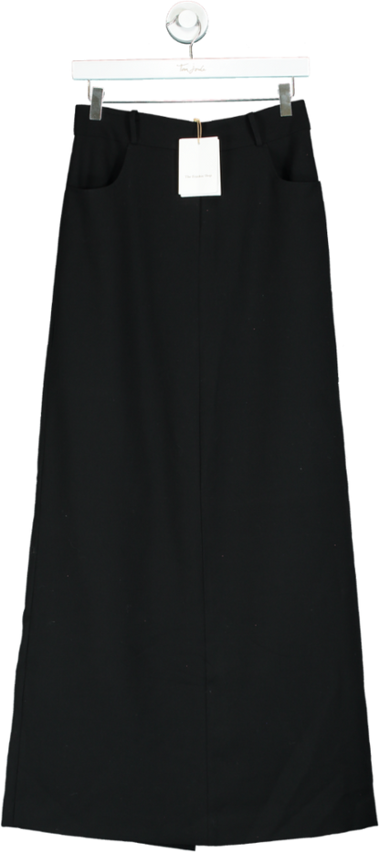 The Frankie Shop Black Malvo Long Pencil Skirt UK XS