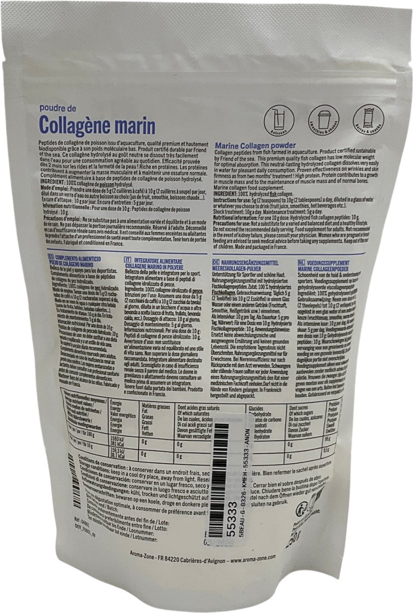 aroma zone Marine Collagen 250g