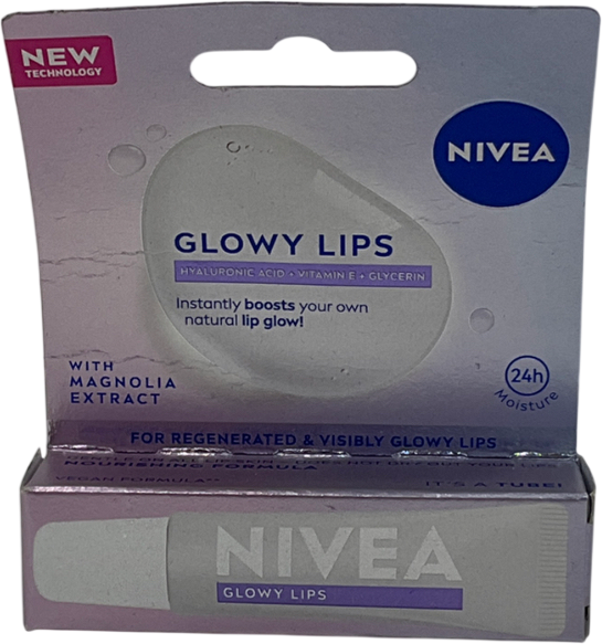 Nivea Lip Hyaluron Glowy Lips Lip Balm Tube Original 10ml