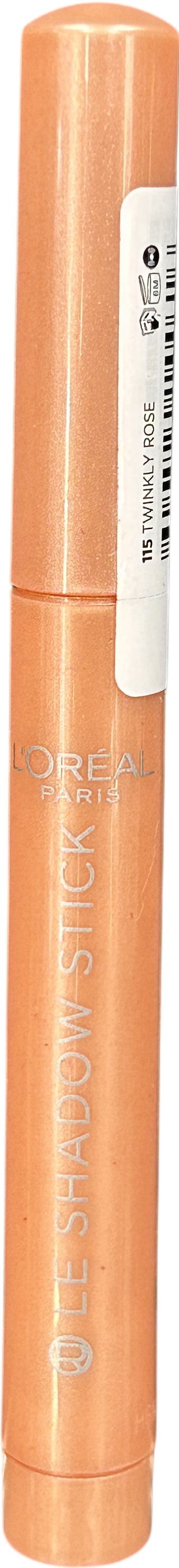L'Oreal Paradise Le Shadow Stick Eyeshadow 115 Twinkly Rose 1.4g