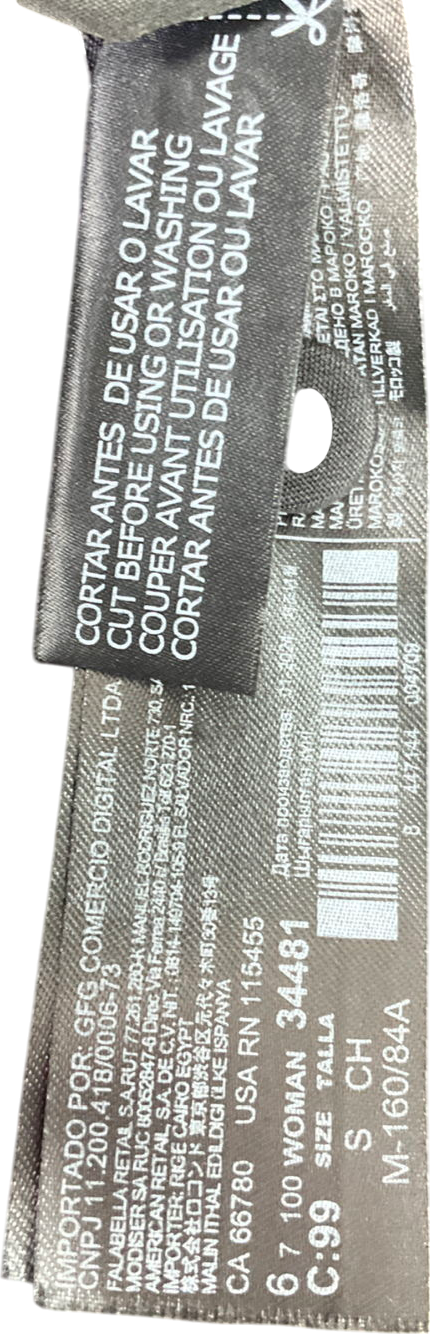 MANGO Black Suit Jacket With Buttons UK S