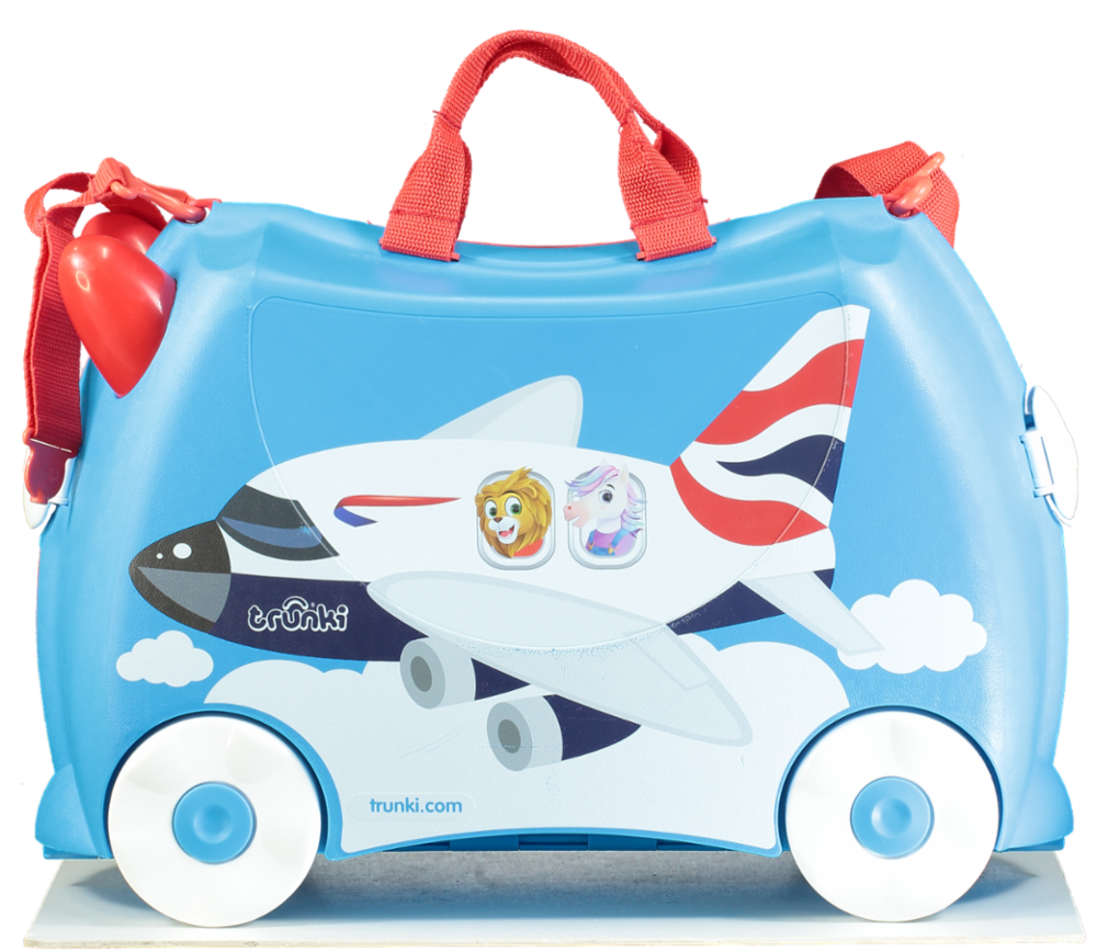 Trunki Blue Ride-On Childs Suitcase