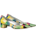 Emilio Pucci Multicoloured Patent Leather Heels UK 6.5 EU 39.5 👠