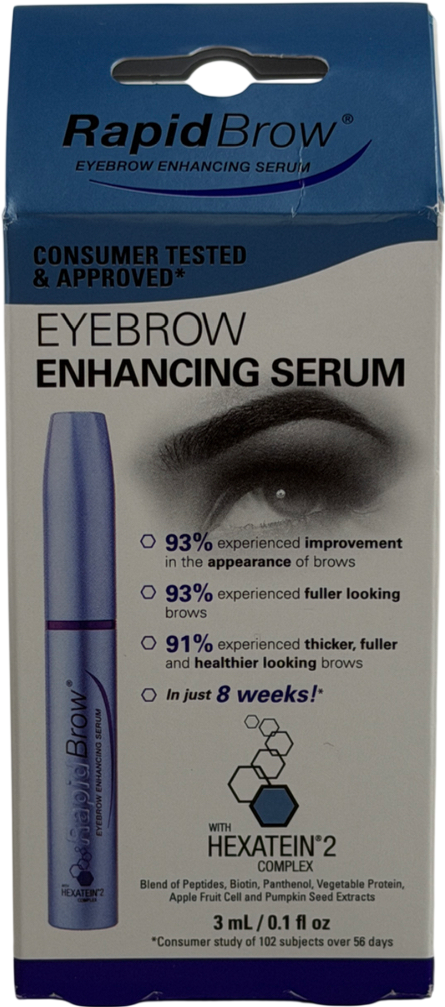 RAPIDBROW Rapidbrow Eyebrow Enhancing Serum 3ml