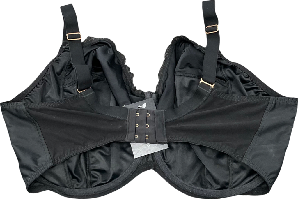 Elomi Lingerie Black Cate Full Cup Bra UK 46H