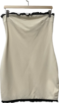 White Fox White In Sync Mini Dress UK XL