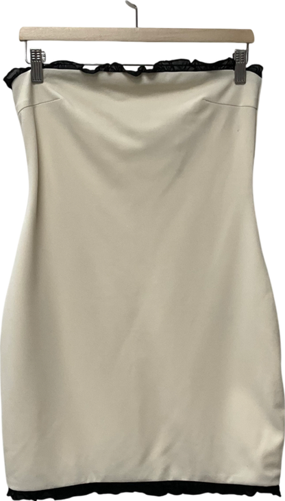 White Fox White In Sync Mini Dress UK XL