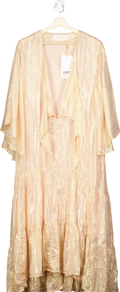 Sundress Official Gold Anika Dress UK  L/XL