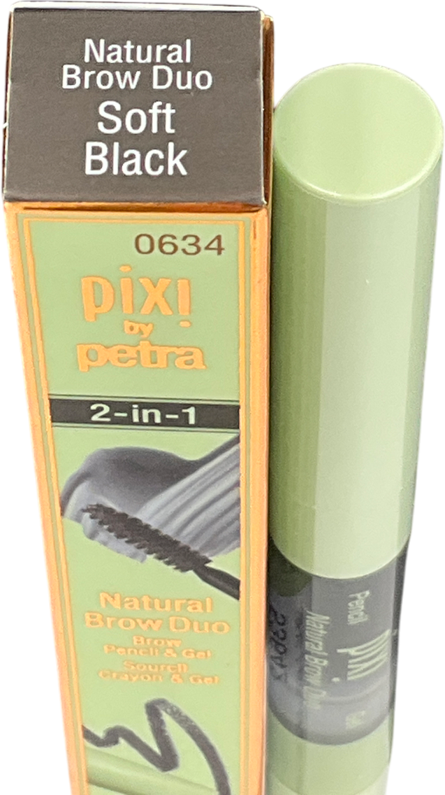 Pixi Natural Brow Duo Soft Black 2.5ml