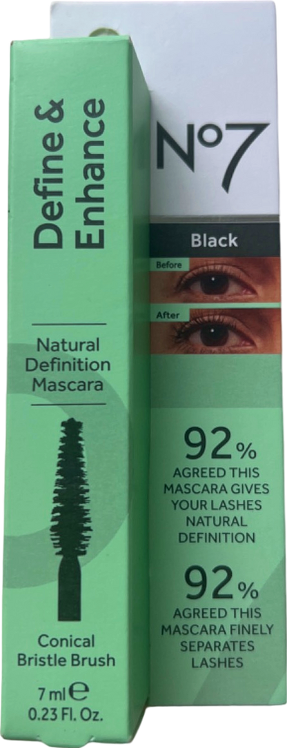 No7 Define & Enhance Natural Definition Mascara Black 7 ml