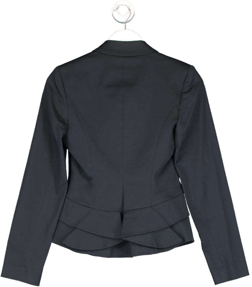 Alexander McQueen Blue Black Blazer UK XXS