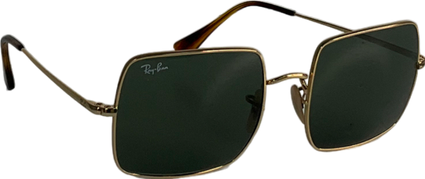 Ray-Ban Square Sunglasses Rb 1971 in case