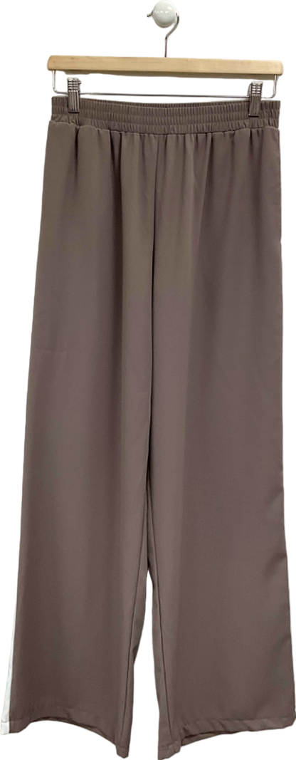 New Look Brown Wide Leg Trousers UK 8