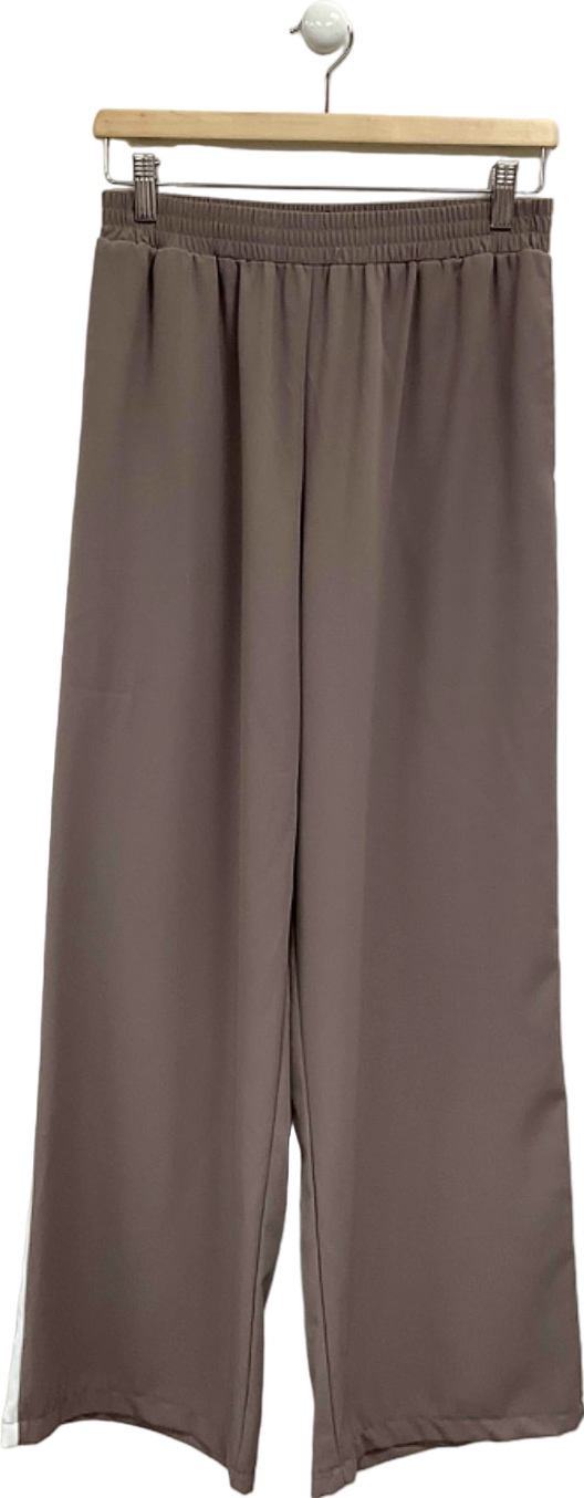 New Look Brown Wide Leg Trousers UK 8