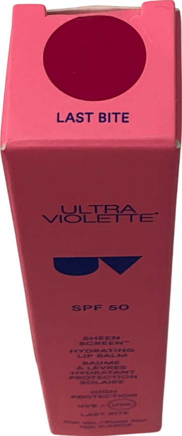 ultra violette Sheen Screen Spf 50 Hydrating Lip Balm Last Bite 15g