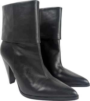 DKNY Cerise Black Heels UK 6.5 EU 39.5