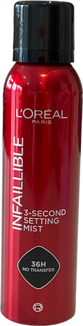 loreal Setting Spray, Infallible Setting Mist, Up To 36hr Wear 150ml