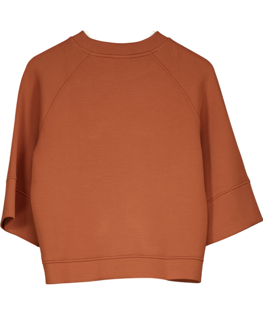 Varley Brown Tabor Raglan T-shirt UK S