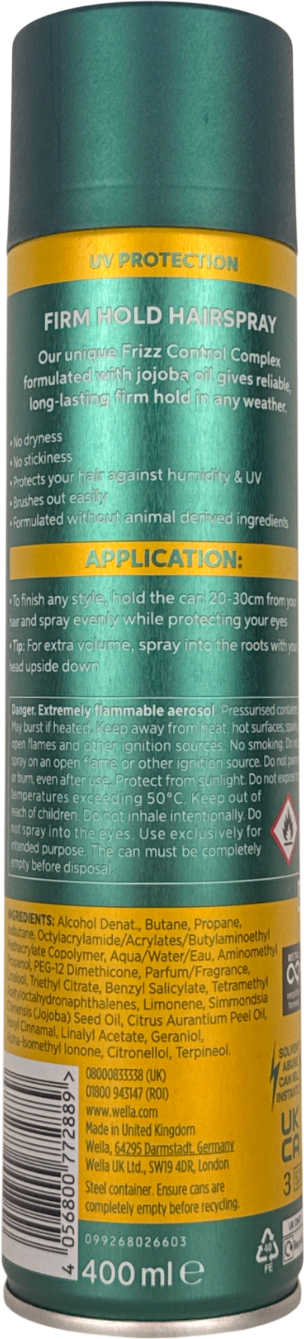 Wella Silvikrin Firm Hold Hairspray 400ml