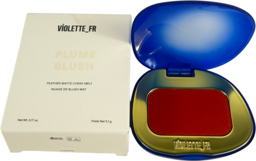VIOLETTE_FR Feather Matte Cheek Melt Plume Blush En Feu 5.1g