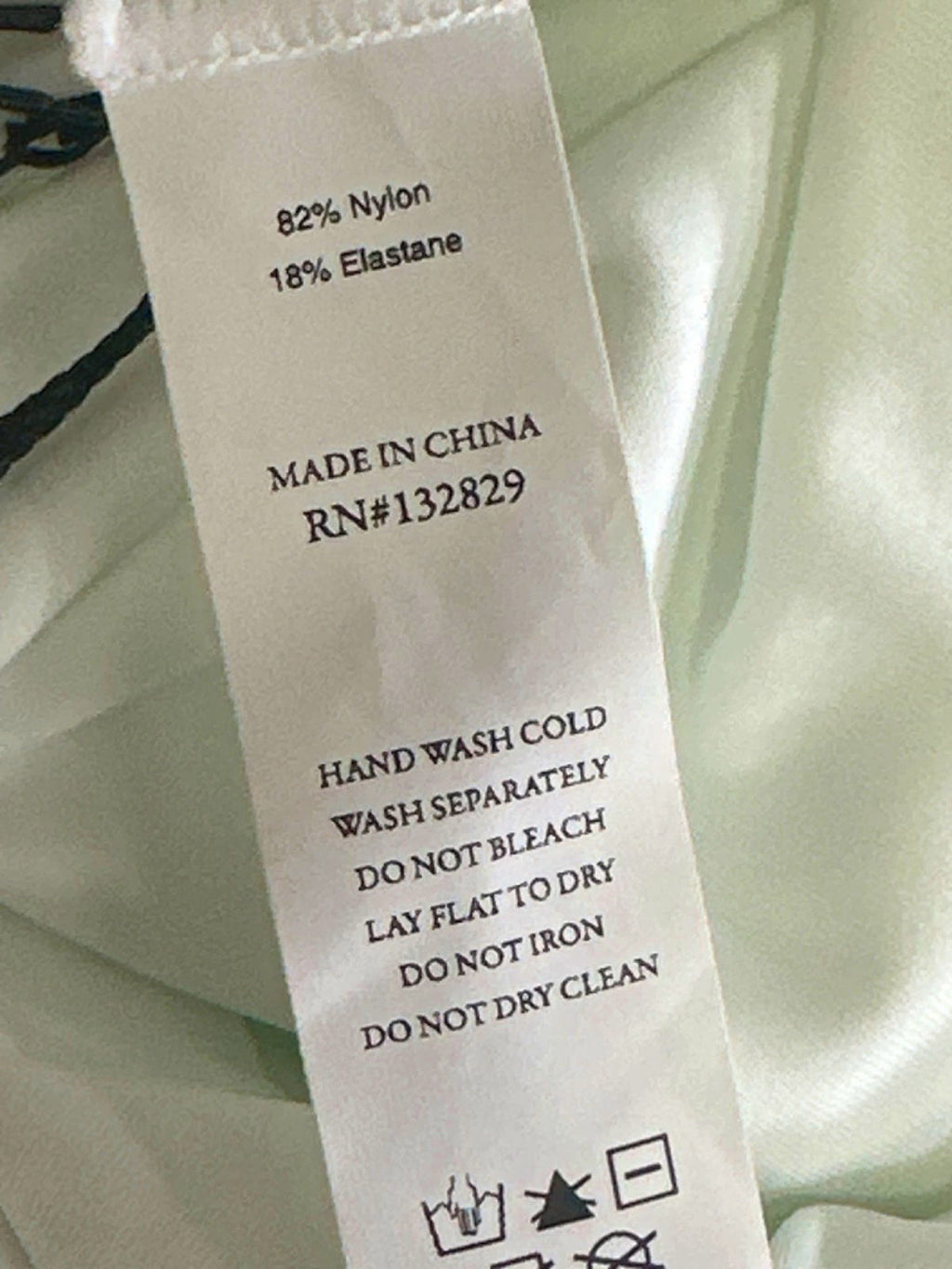 Love Wave White Plunge Swimsuit XS