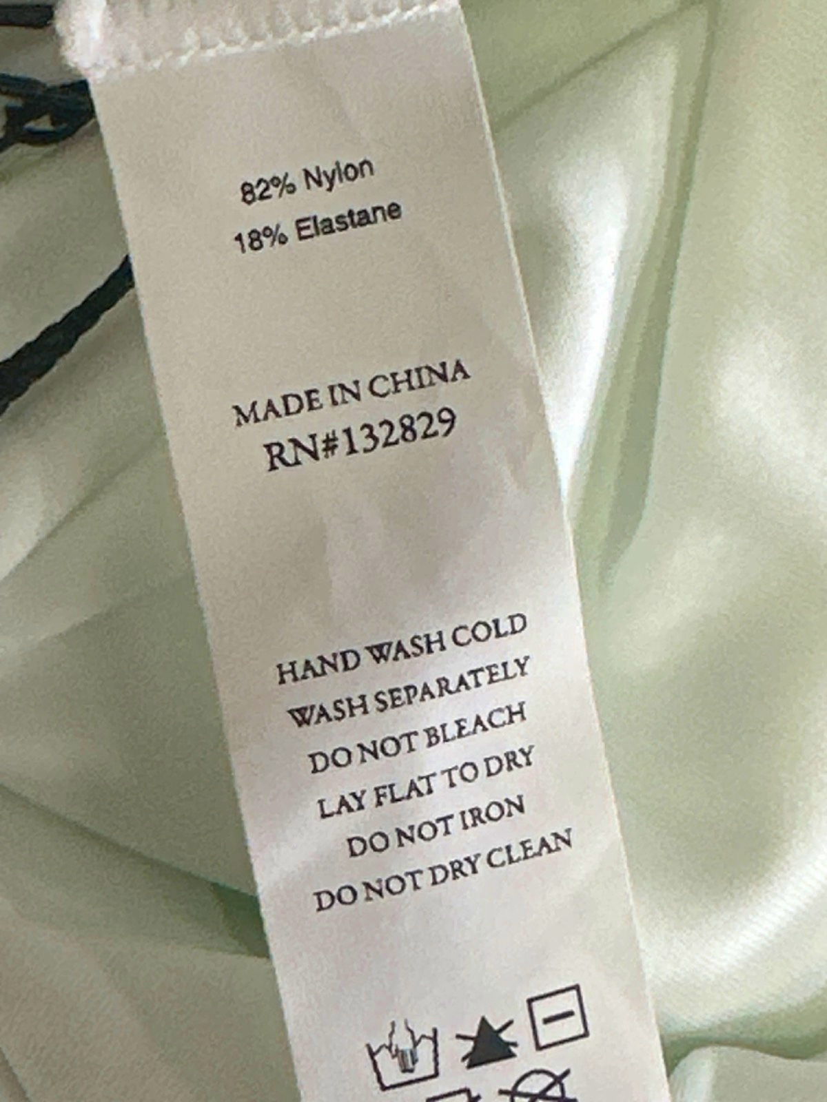 Love Wave White Plunge Swimsuit XS