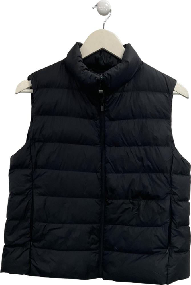 Uniqlo Black Ultra Light Down Gilet UK M