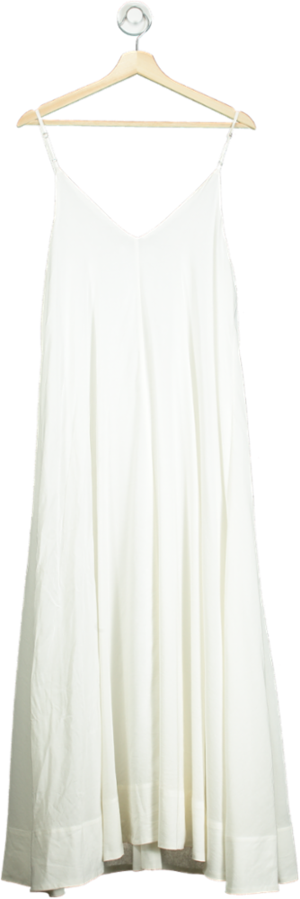 Reformation White Maxi Dress UK S