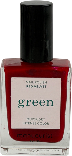 Manucurist Green™ Natural Nail Polish Red Velvet 15ml