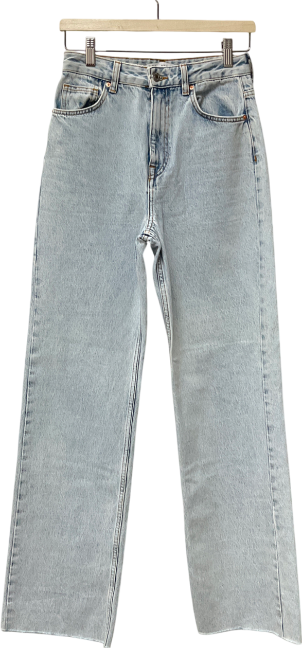 ZARA Light Blue Jeans UK 8