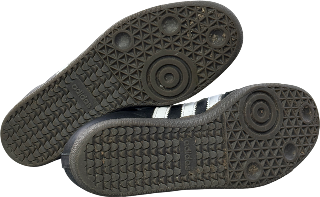 adidas Originals Samba Trainers - Core Black / Cloud White / Gum5 UK 7 EU 40 👠