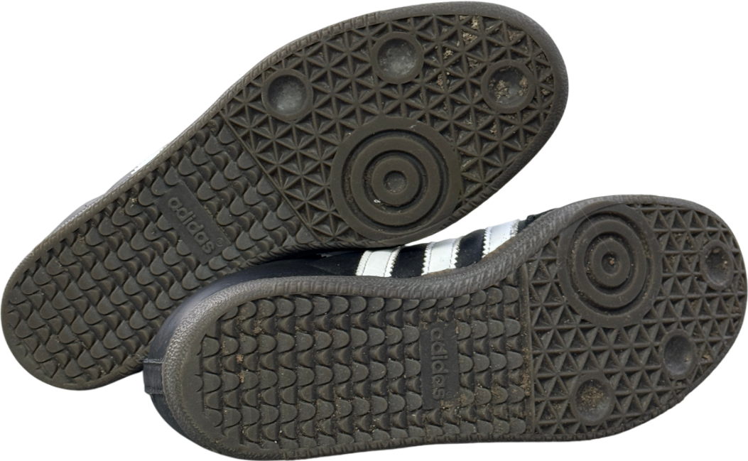 adidas Originals Samba Trainers - Core Black / Cloud White / Gum5 UK 7 EU 40 👠