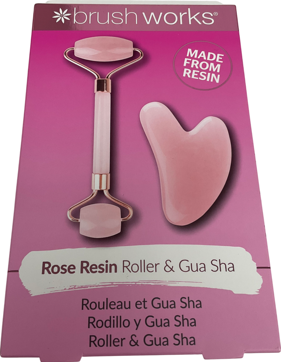 brush works Rose Resin Roller & Gua Sha One size