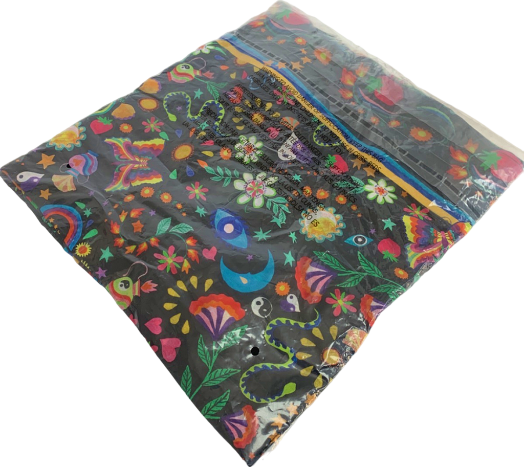 Kulani Kinis Black Floral Print Dress One Size