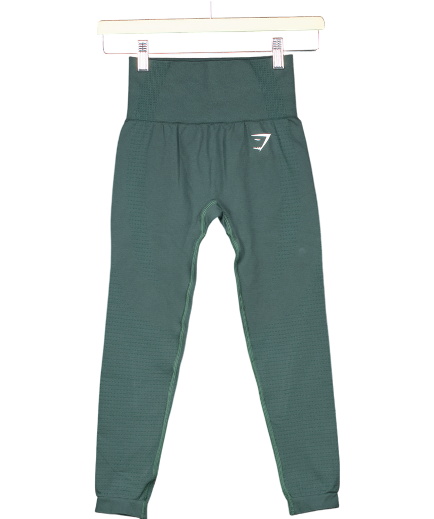 gymshark Green Vital Seamless Leggings UK XS