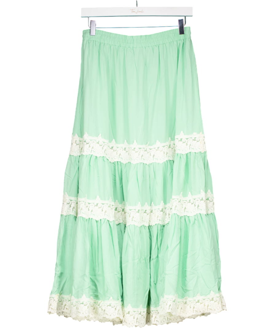 Sister Green Mala Maxi Skirt UK L