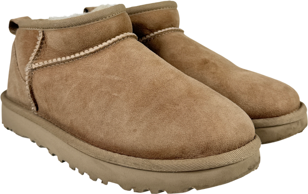 UGG Cream Classic Ultra Mini Boot Sand UK 5 EU 38