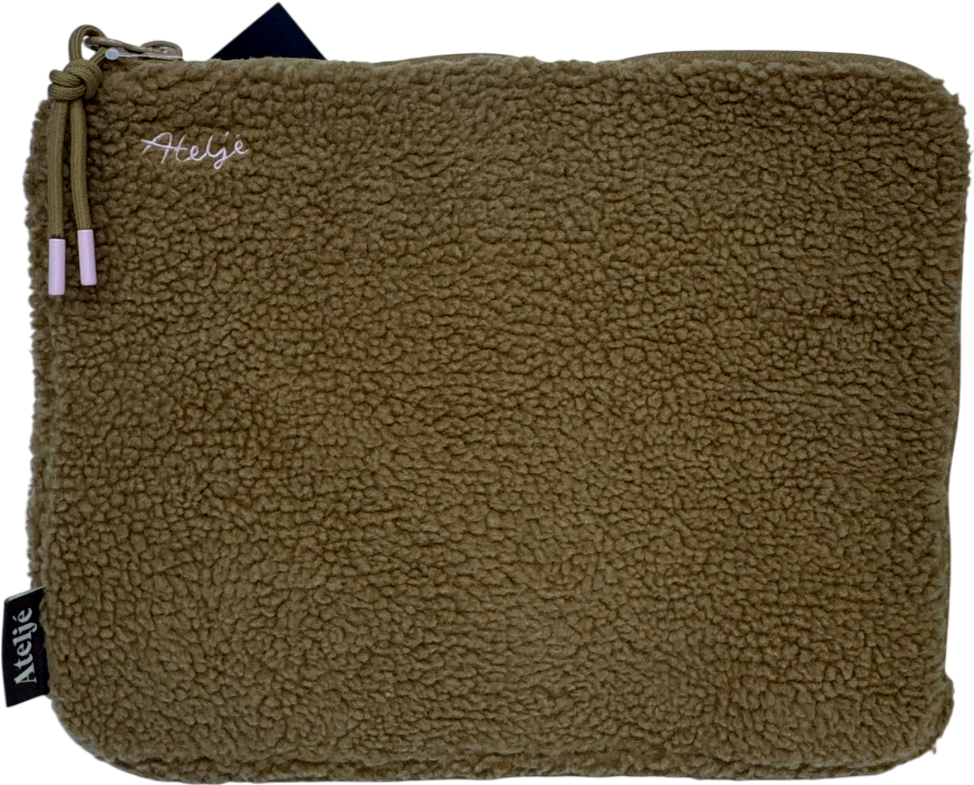 Ateljie Beige Laptop Sleeve One Size