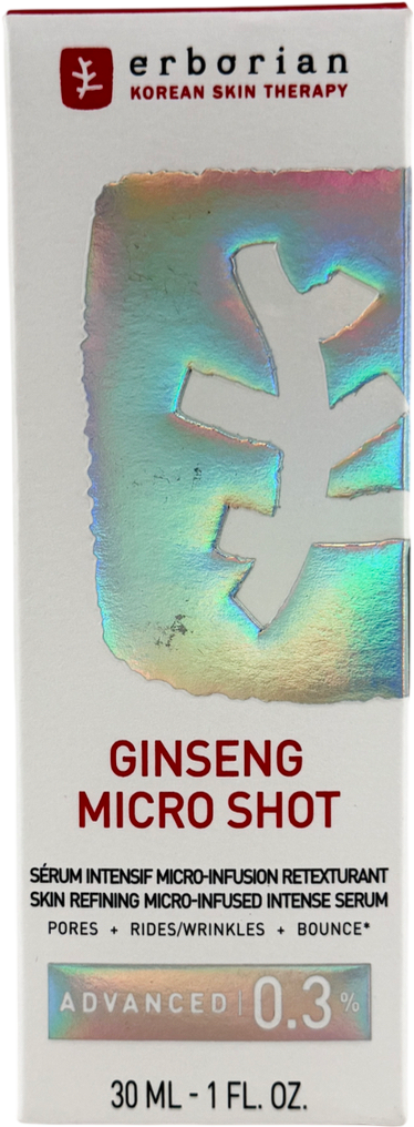 Erborian Ginseng Micro Shot Advanced 0.03% 30ml