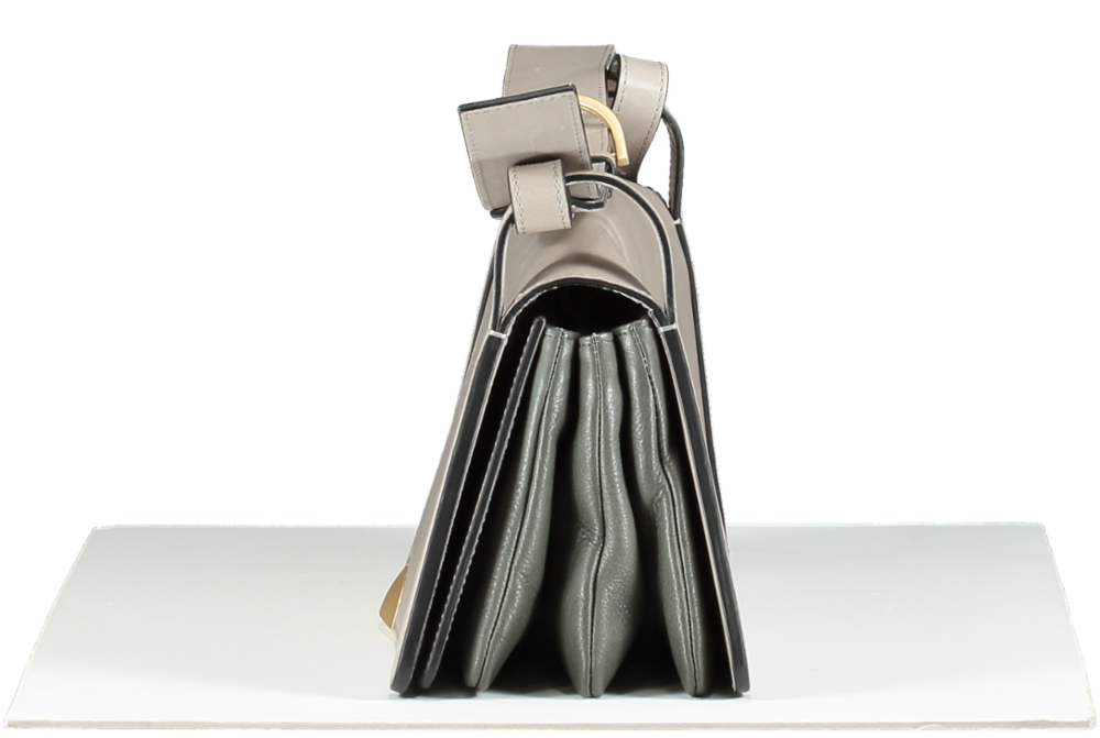 Naru Grey Fan Shoulder Bag One Size