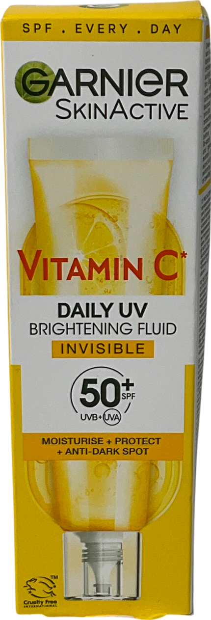 Garnier Vitamin C Daily Uv Brightening Fluid Glow Spf 50+ 40ml