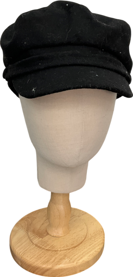 Topshop Black Breton Hat One Size
