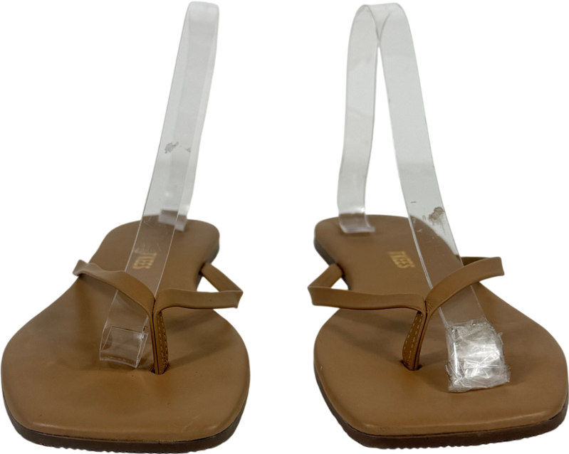 Tkees Lily Nude Foundations Flip Flops Cocobutter UK 7 EU 40 👠