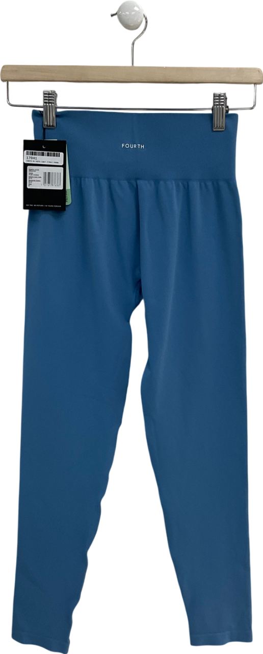 4th & Reckless Blue Tyler Sculpting Leggings UK M