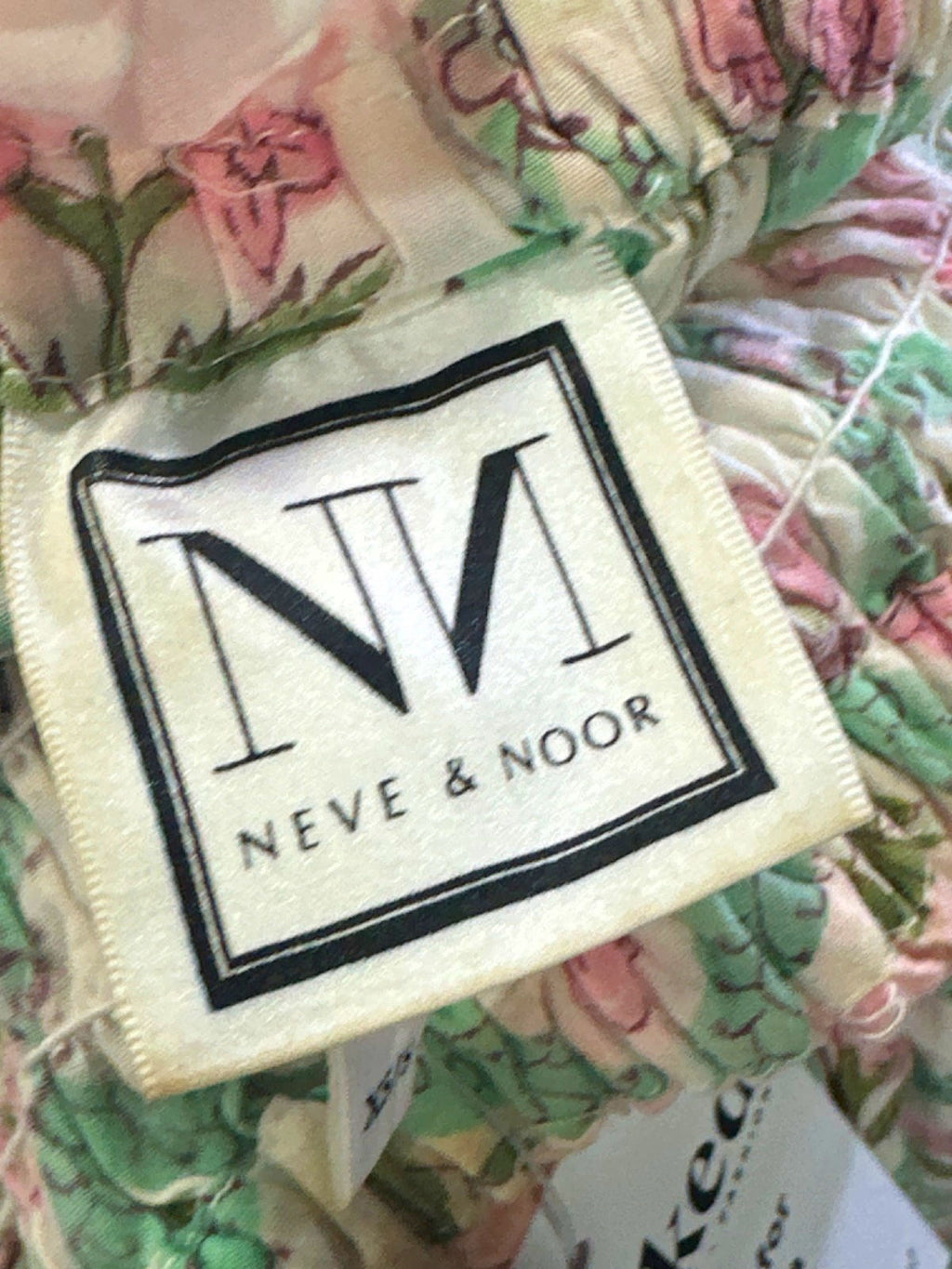 Neve & Noor Pastel Floral Maxi Dress UK XS/S